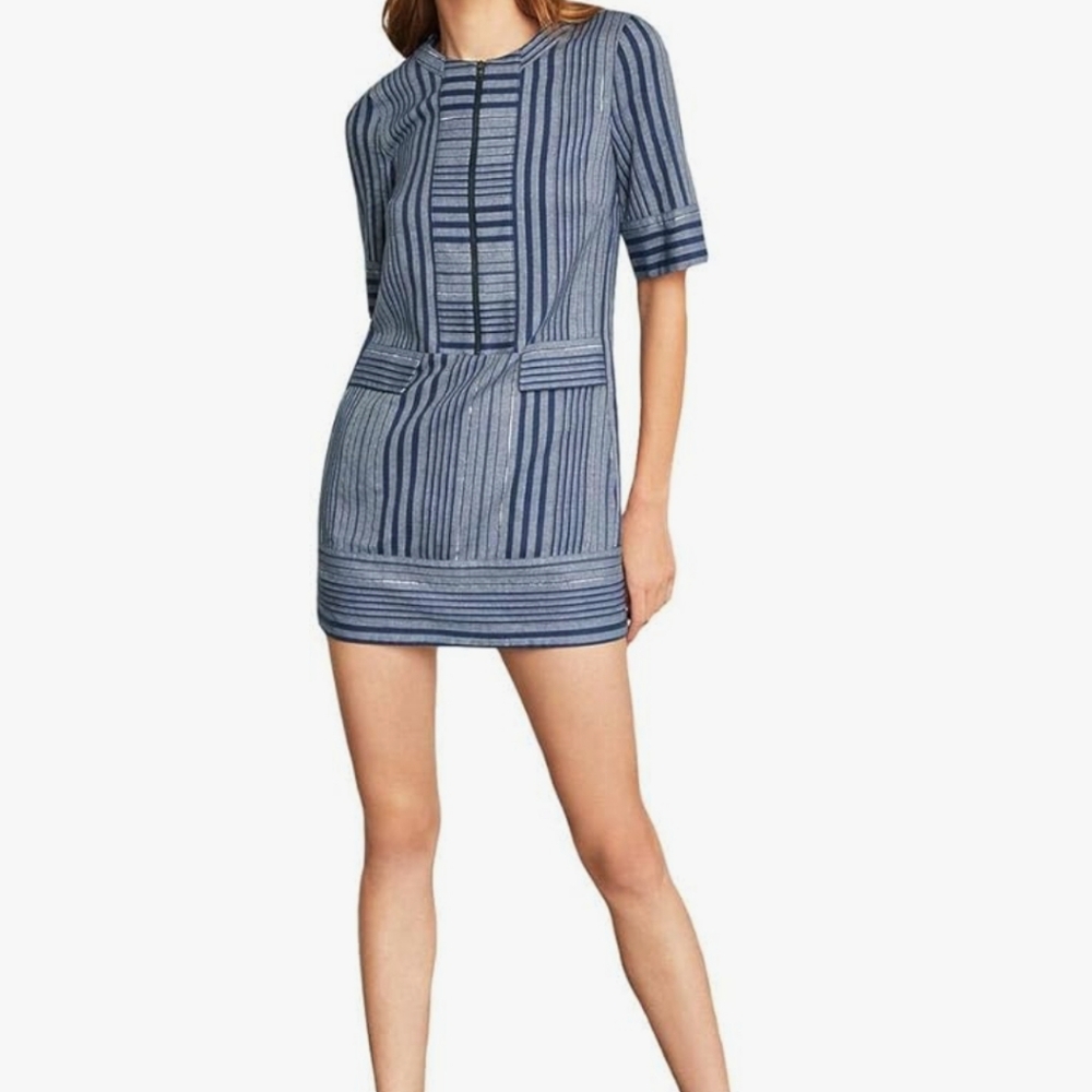 XS BCBGMaxAzria | Tonal Canyon Shift dress